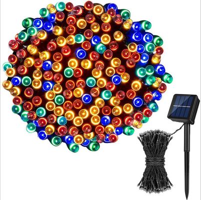 40M Length 300MA LED Multi Color Solar Powered Outside Christmas Lights
