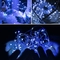 IP44 Battery Operated String Lights Waterproof Silver Wire 20 Led Firefly Starry Moon Lights