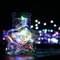 Copper Wire LED Starry String Lights Multicolor For Wedding Table Holiday Halloween Decorations