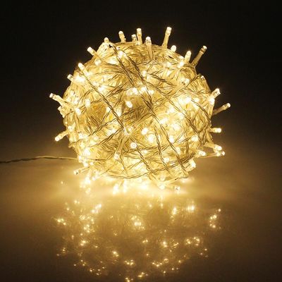 Christmas 500 Cool White LED Icicle Lights 50m 20V 8 MODES for Valentine